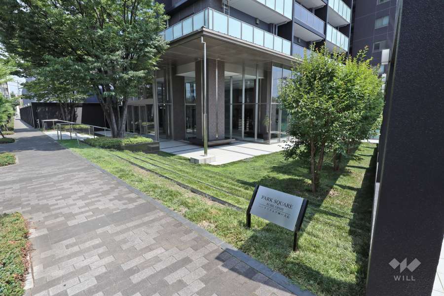 エントランス前の植栽
