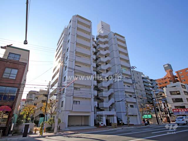 パークハイム六甲道の外観(北東側から)