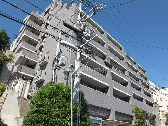 ハーバービュー六甲の外観（南西側から）