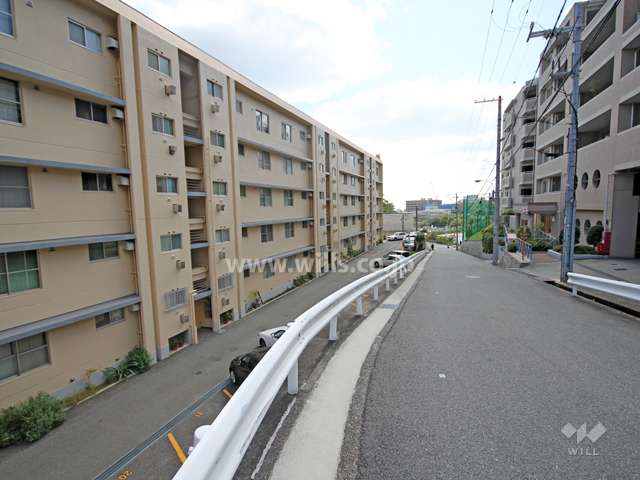 敷地北側の道路