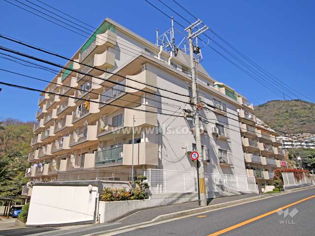ハイツ六甲の外観(南東側から)