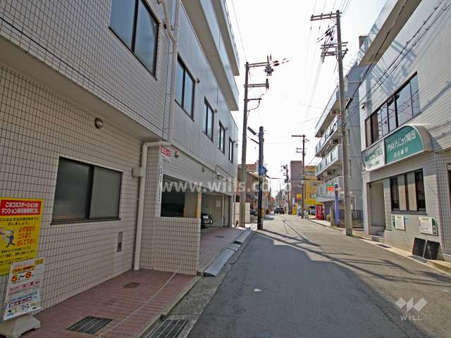 敷地北側の道路