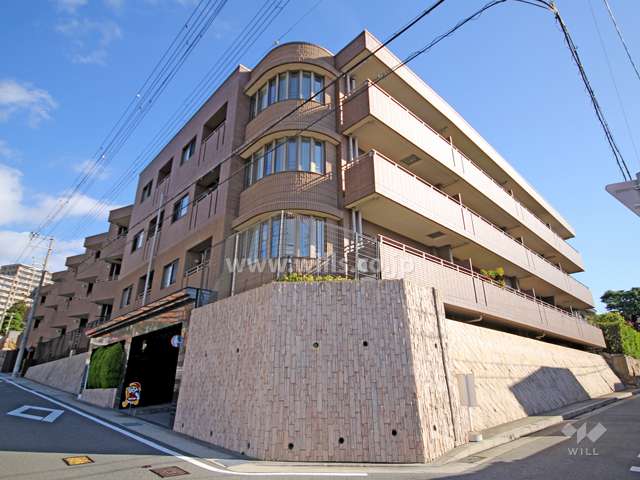 ファミールグラン六甲篠原北町の外観(南西側から)