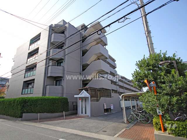 ファミール六甲道の外観(北東側から)