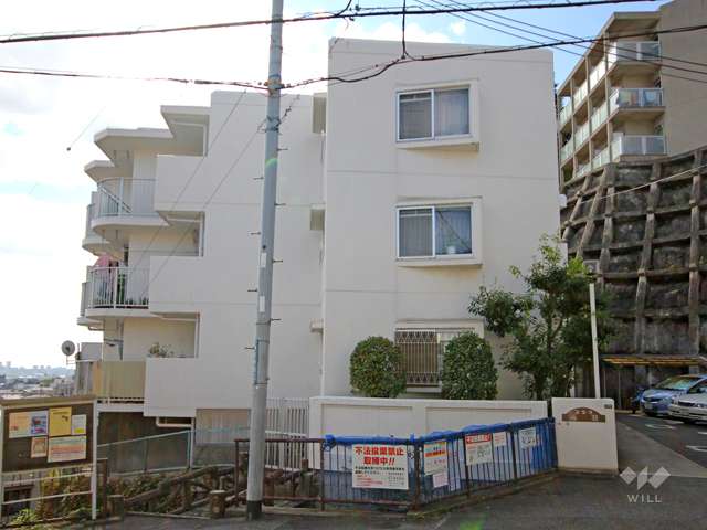 プラザ高羽の外観(東側から)