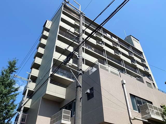 千里中央パークヒルズＫ棟の外観（南西側から）