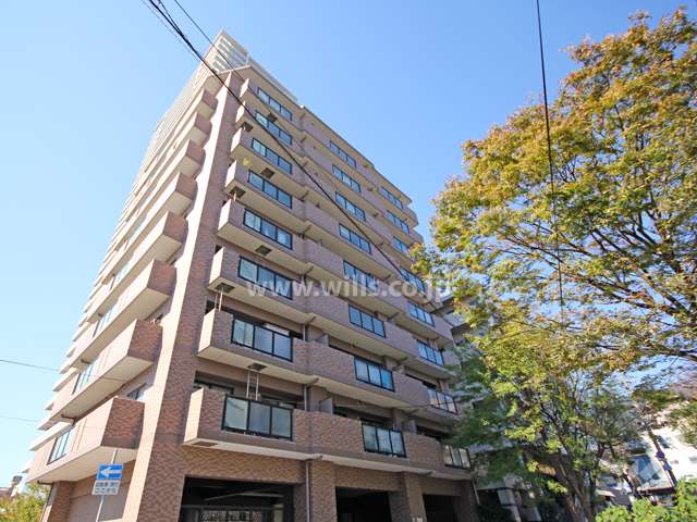 プレステージ灘駅前の外観(南東側から)