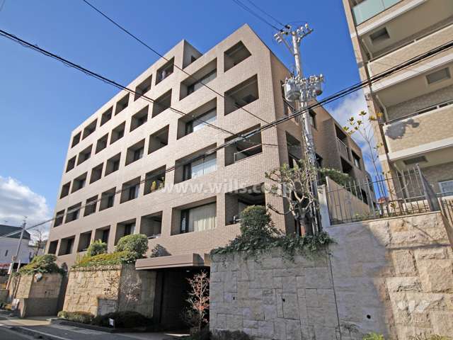 モンセーヌ六甲・甲麗館の外観(南東側から)