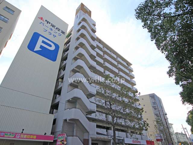 ライオンズマンション王子公園東の外観(北東側から)
