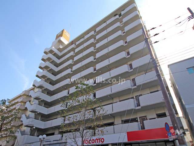 ライオンズマンション王子公園東の外観(北西側から)