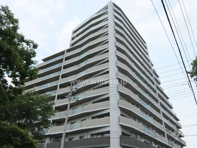 ライオンズ灘・都通の外観（南西側から）