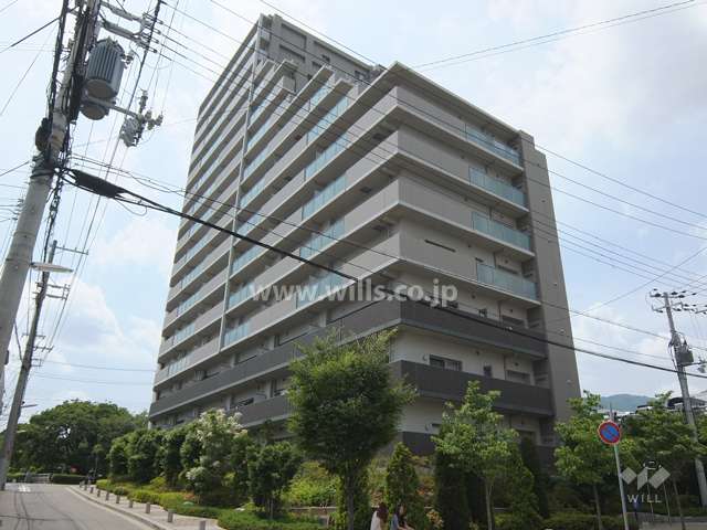 ライオンズ灘・都通の外観（南東側から）