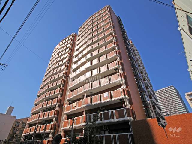 ライオンズマンション灘南の外観(南東側から)