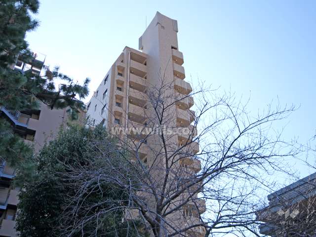 ライオンズマンション六甲の外観(北東側から)