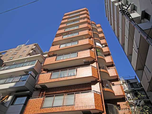 ライオンズマンション六甲口の外観（南側から）