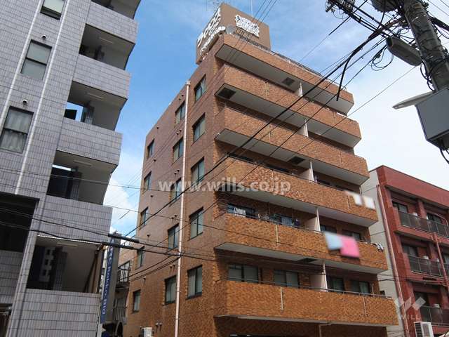 ライオンズマンション六甲道第5の外観（南西側から）