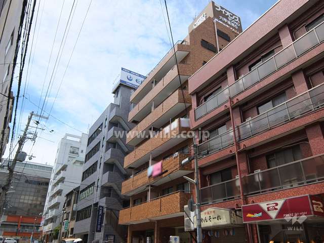 ライオンズマンション六甲道第5の外観（南東側から）