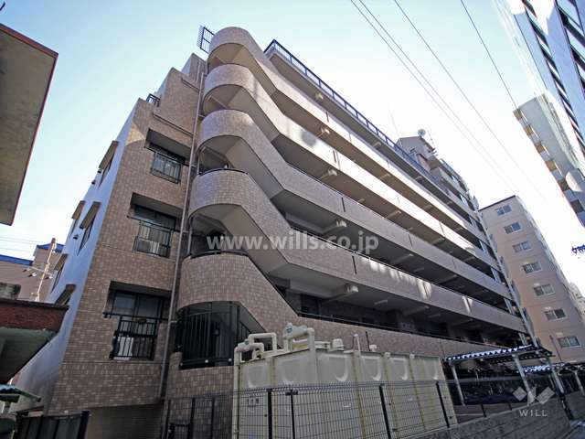 ライオンズマンション六甲友田町の外観(北東側から)