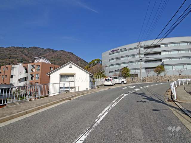 敷地東側の道路