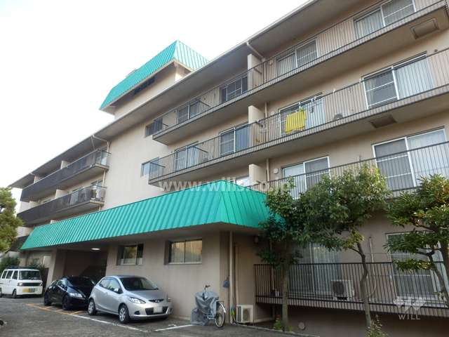 ボヌール豊中の外観（北側から）