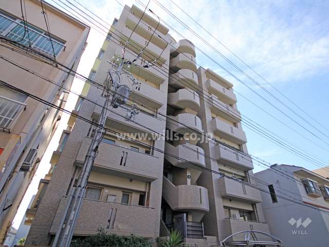 ワコーレアベニュー六甲の外観(北東側から）