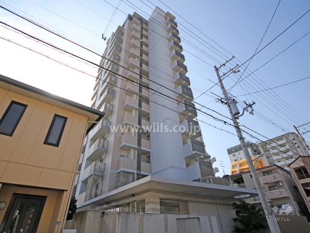 ワコーレ六甲道オービット1の外観(北東側から)