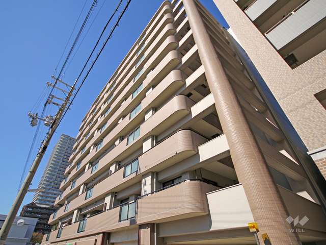 甲南グランヴェルジュ灘の外観(南東側から)