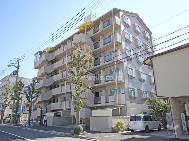甲南コンセール灘の外観(北西側から)