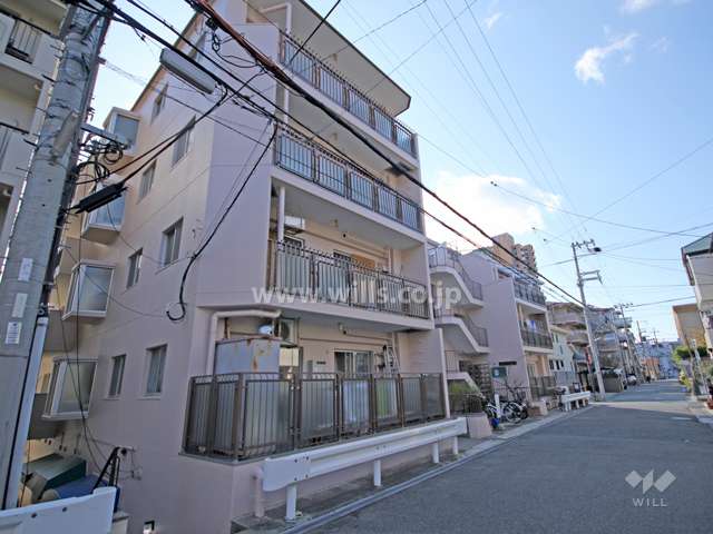 甲南第3六甲ハイムの外観(北東側から)
