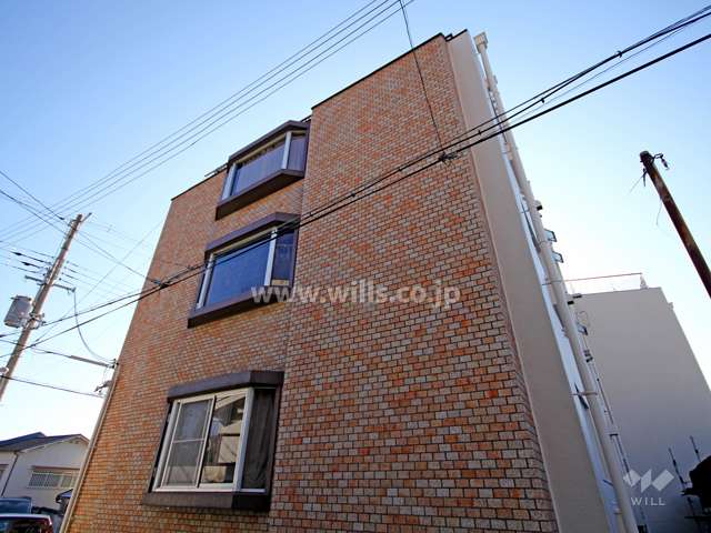 国玉コーポの外観(北西側から)