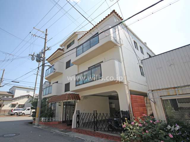 篠原南町マンションの外観(北西側から)
