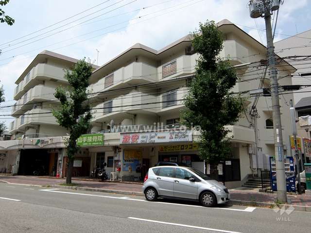 森後ハイツの外観（南東側から）