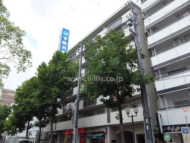 西灘アーバンライフの外観（南東側から）