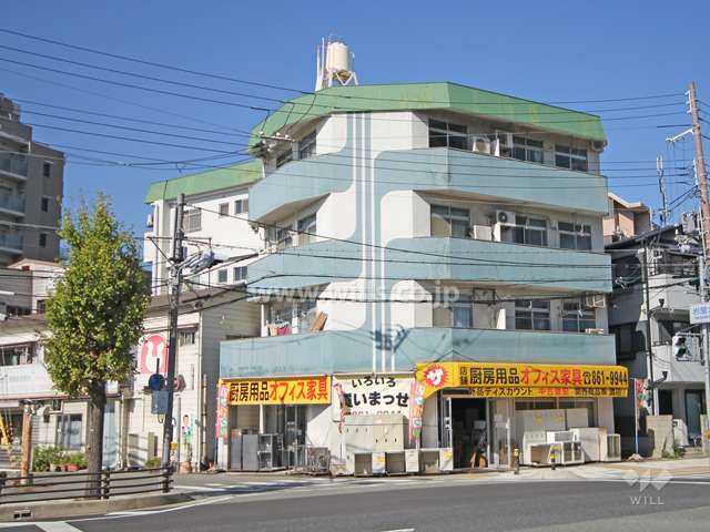 西灘ニューコーポラスの外観(南東側から)