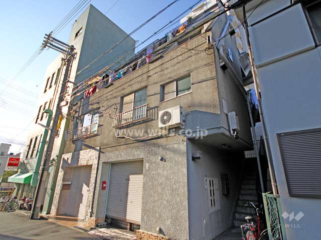 川元ビルの外観(北東側から)