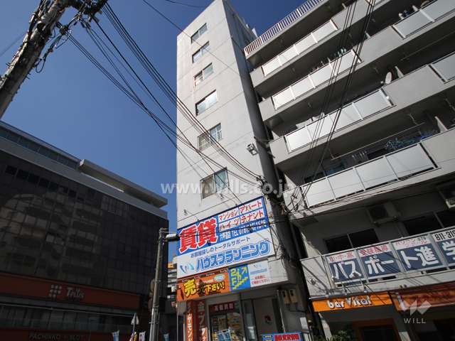 第一サン六甲道ハイツの外観(南東側から)