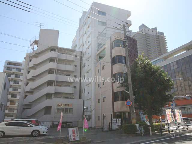 第一サン六甲道ハイツの外観(北東側から)
