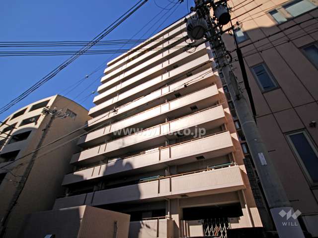藤和シティホームズ灘の外観(南東側から)