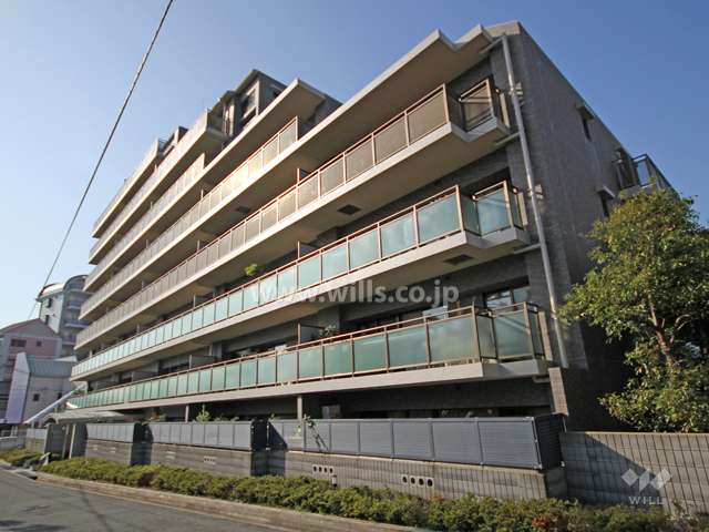 藤和タイブタウン六甲石屋川公園の外観(北東側から)