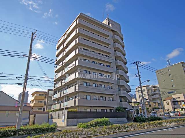 藤和ライブタウン六甲道の外観(南東側から)