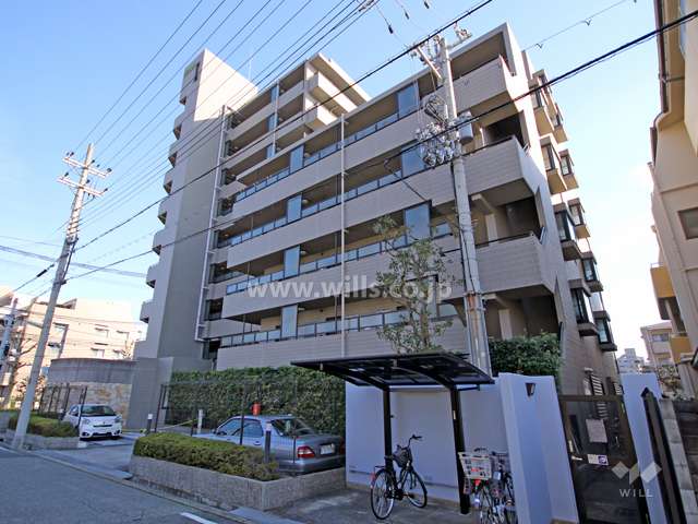 藤和ライブタウン六甲道の外観(北西側から)