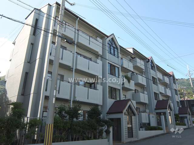 六甲オリエントハウスの外観（南東側から）