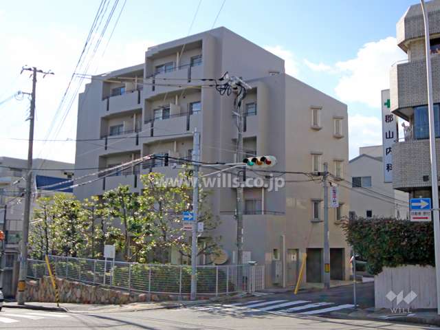 六甲シャトレ篠原の外観(北東側から)