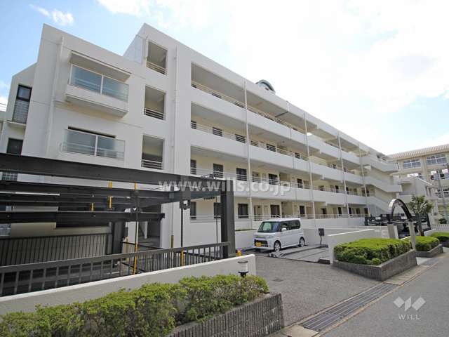 六甲パークハイムの外観(北東側より)