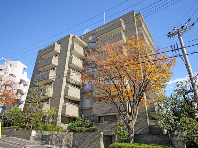 六甲宮山町パークマンションの外観(南西側から)