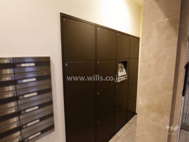 共用ポストと宅配ボックス