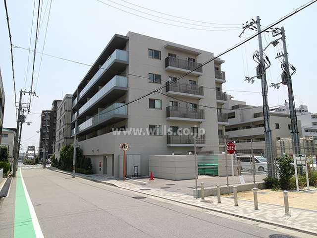 ブランズさくら夙川の外観（北西側から）