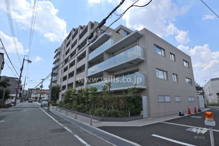 プラウド武庫之荘1丁目の外観(北東側から)