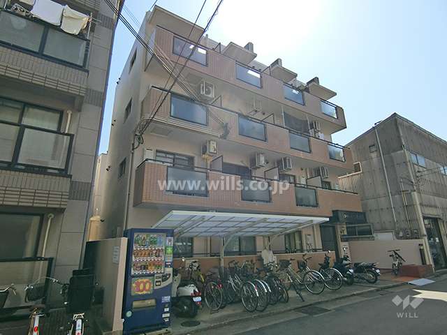 ダイドーメゾン青木2の外観（北東側から）