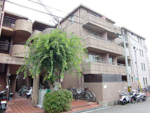 ネオダイキョー北昭和町の外観（２号棟を東側から）